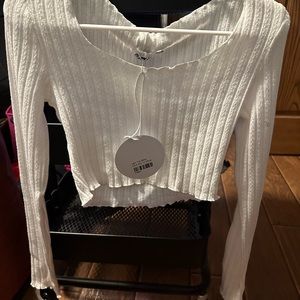 White princess Polly long sleeve top